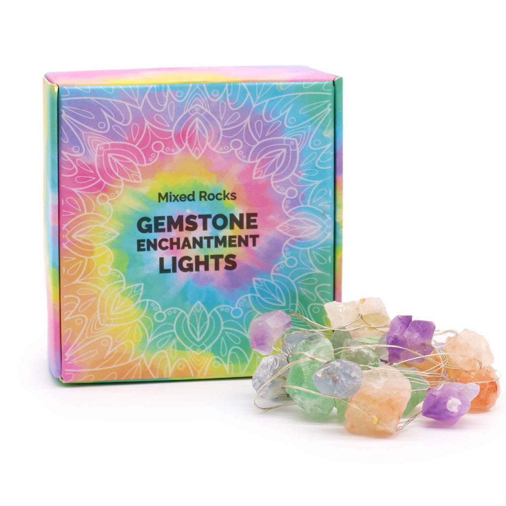 Gemstone Enchantment Lights - Mixed Rocks image 0