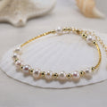 Freshwater Pearl Bracelets Simple Style -B 925 image 0