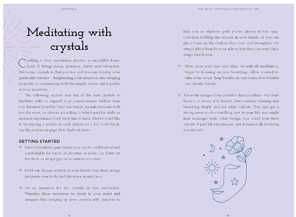 Crystal Book & 52 Card Deck image 1