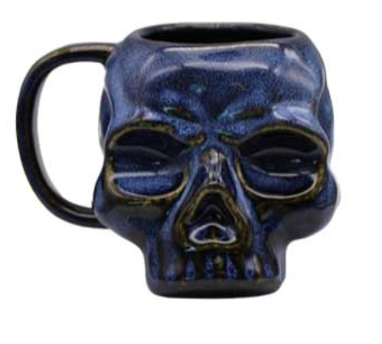 Blue Skull Mug image 0
