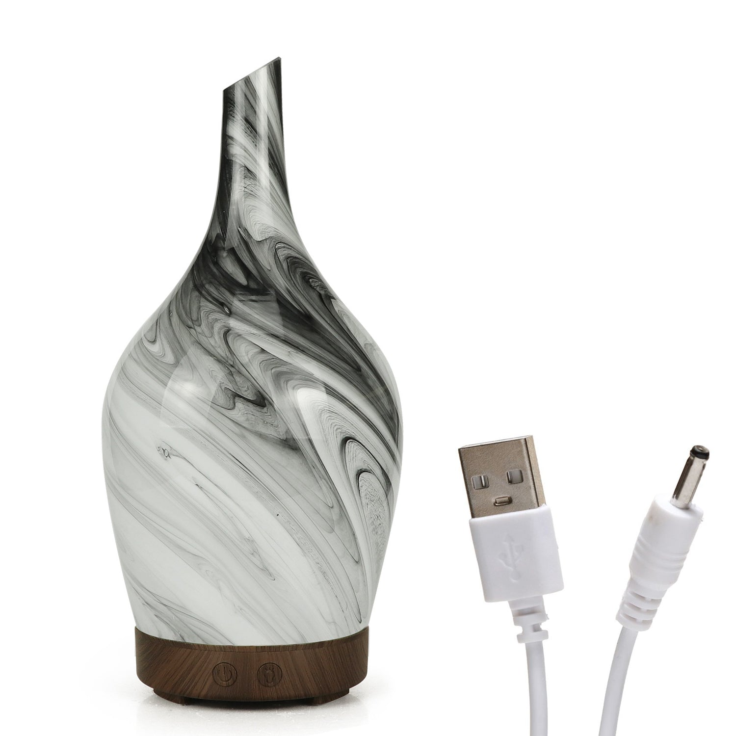 Aroma Atomiser - Glass Abstract Grey USB image 0