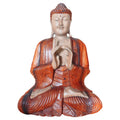 Hand Carved Buddha Statue -60cm Two Hands image 0