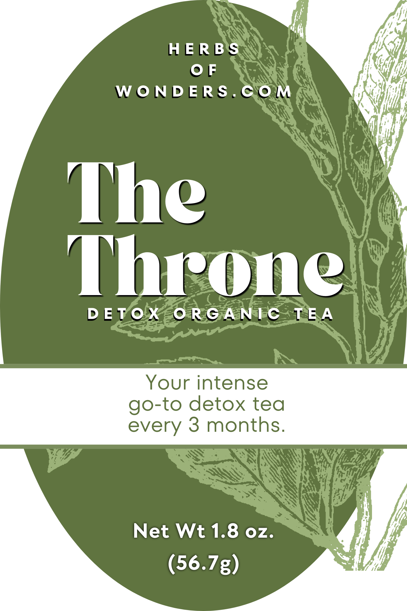 The Throne Detox Tea image 0