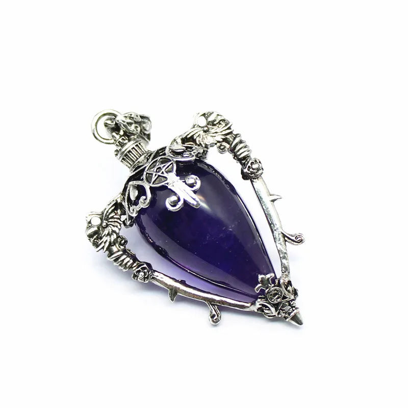 Agate Opal Water Droplets Pendant image 3