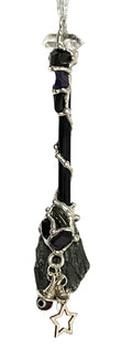 Protection Broom Medium Amulet Pendant Wand image 0