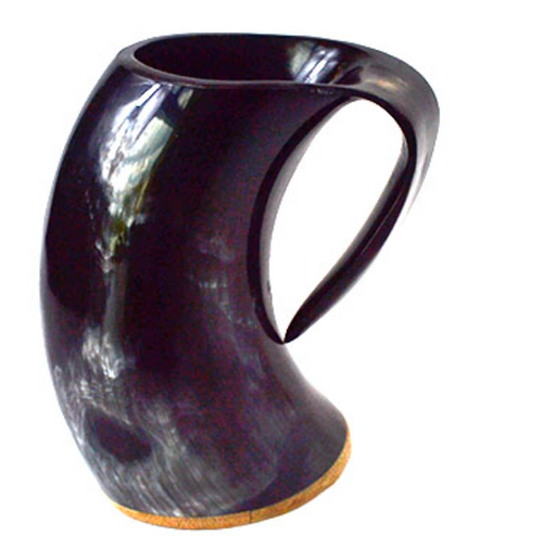6 1/4"Buffalo Horn Mug image 0