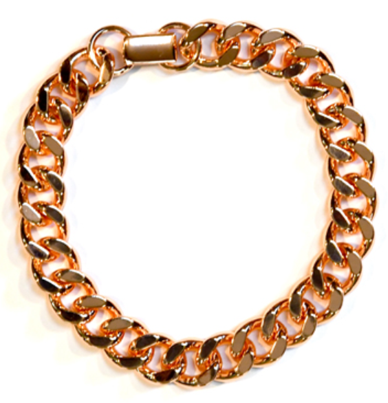 Copper Heavy Bracelet image 0