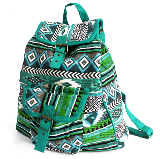 Jacquard - Teal Backpack image 0