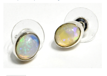 Ethiopian Opal Earrings image 0