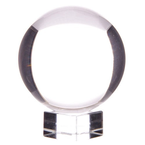 Crystal Ball 6" on Crystal Stand image 0