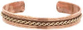 Copper Link Cuff Bracelet image 0