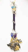 Channeling Broom Medium Amulet Pendant Wand image 0