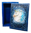 3 3/4"x 5 1/2" Unicorn Tarot Box image 0