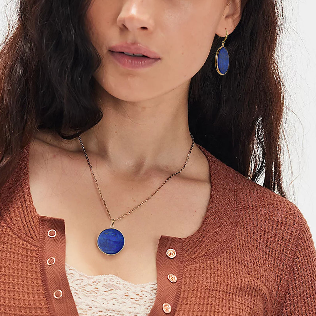 Lapiz Necklace Elegant Simple Style image 3