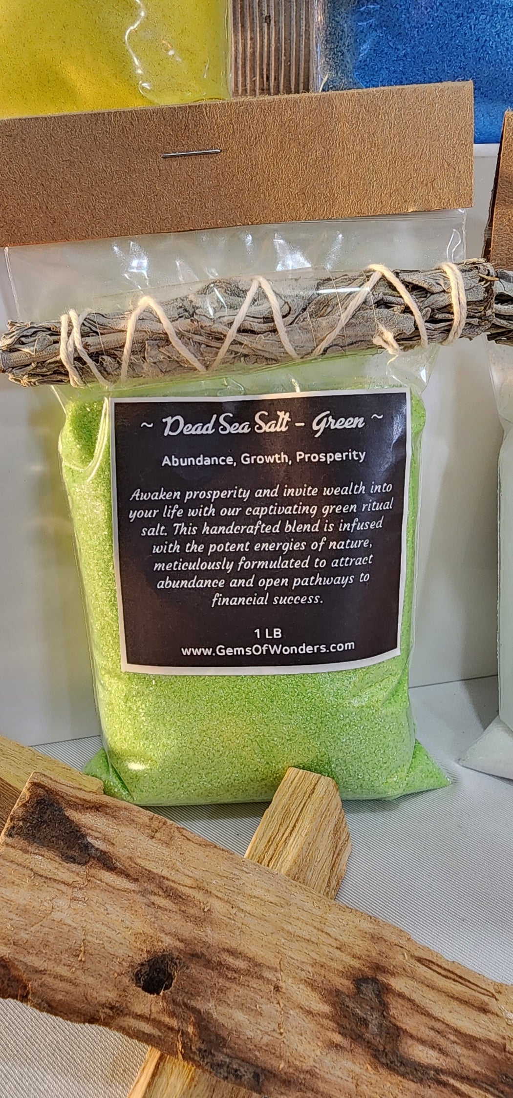 Dead Sea - Green Salt image 0