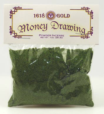 1oz Money Drawing powder incense image 0