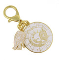 White Tiger Lunar Mansions Harmonizing Amulet Keychain image 0