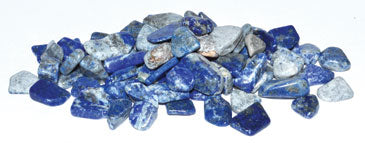 1 lb Lapis tumbled chips 7-9mm image 0