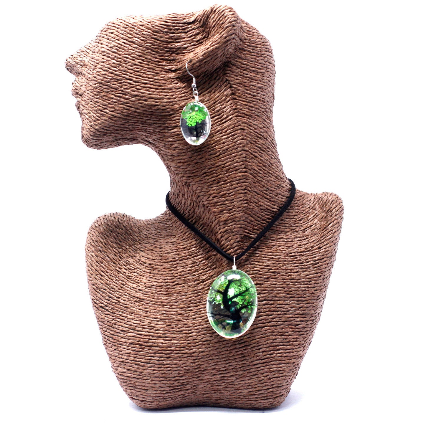 Pressed Flowers - Tree of Life set - Green image 1