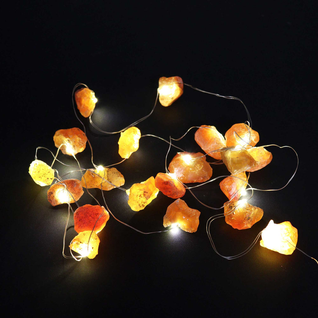 Gemstone Enchantment Lights - Orange Jade image 1