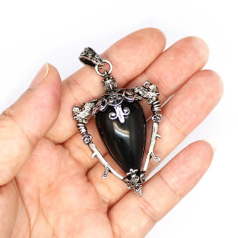 Agate Opal Water Droplets Pendant image 10