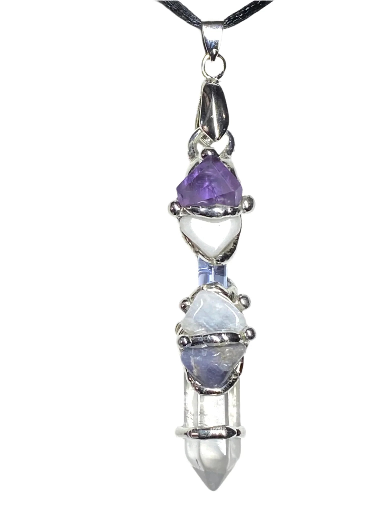 A New Beginning Baby Wand Pendant image 0