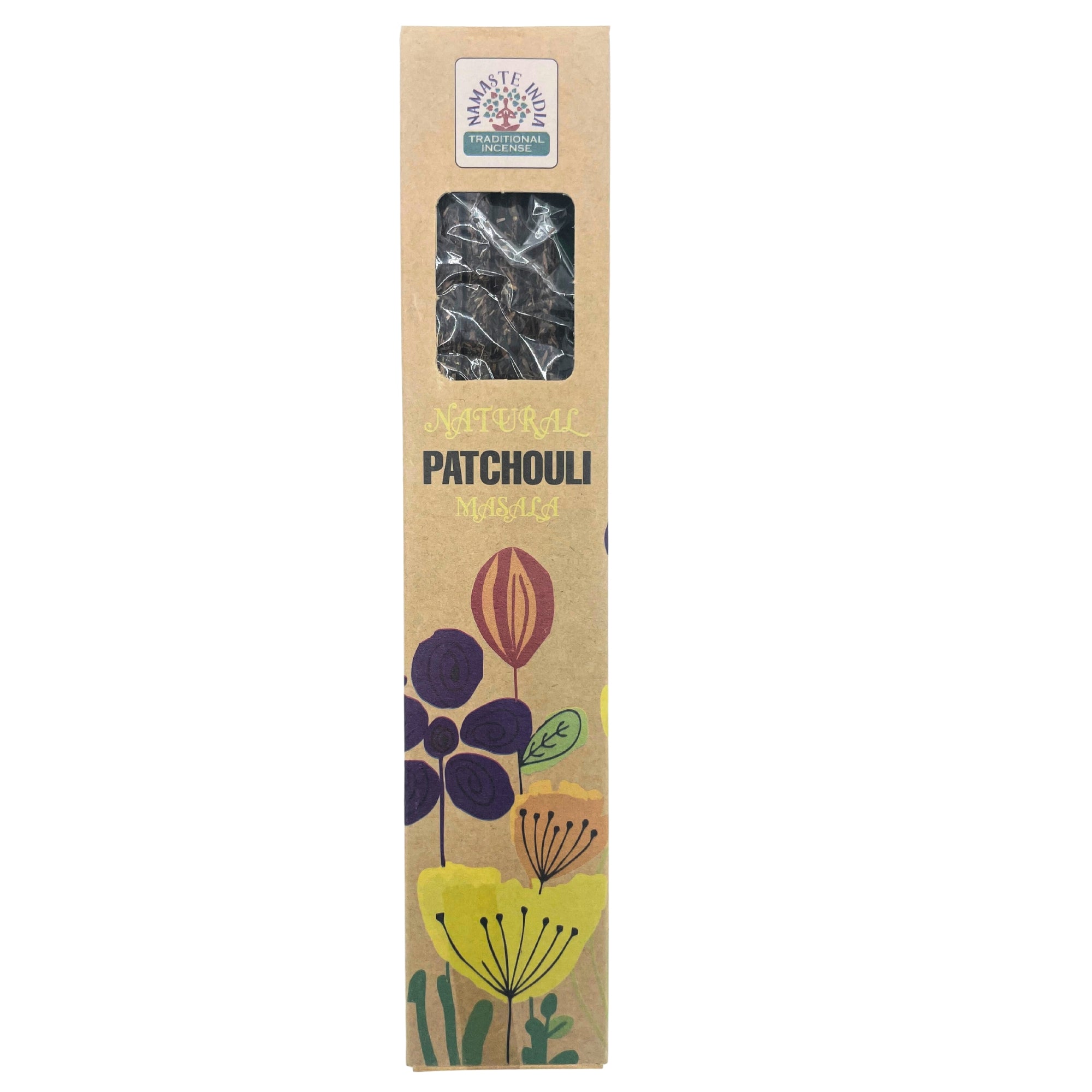 Natural Botanical Masala Incense - Patchouli image 2