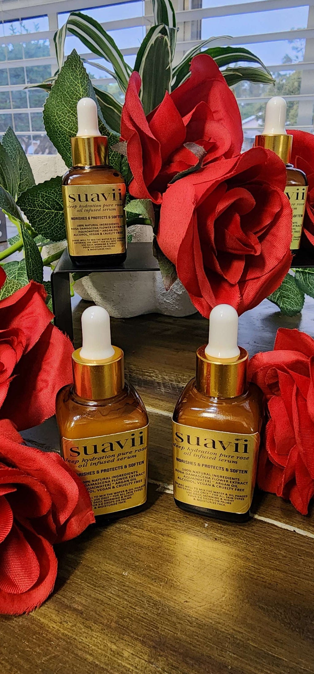 Suavii - Pure 100% Rose Oil Infused Serum image 8