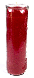 Red 7-Day Jar Candle image 0