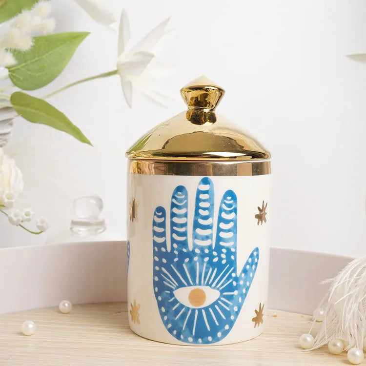 Hand Evil Eye Porcelain Dishware image 7