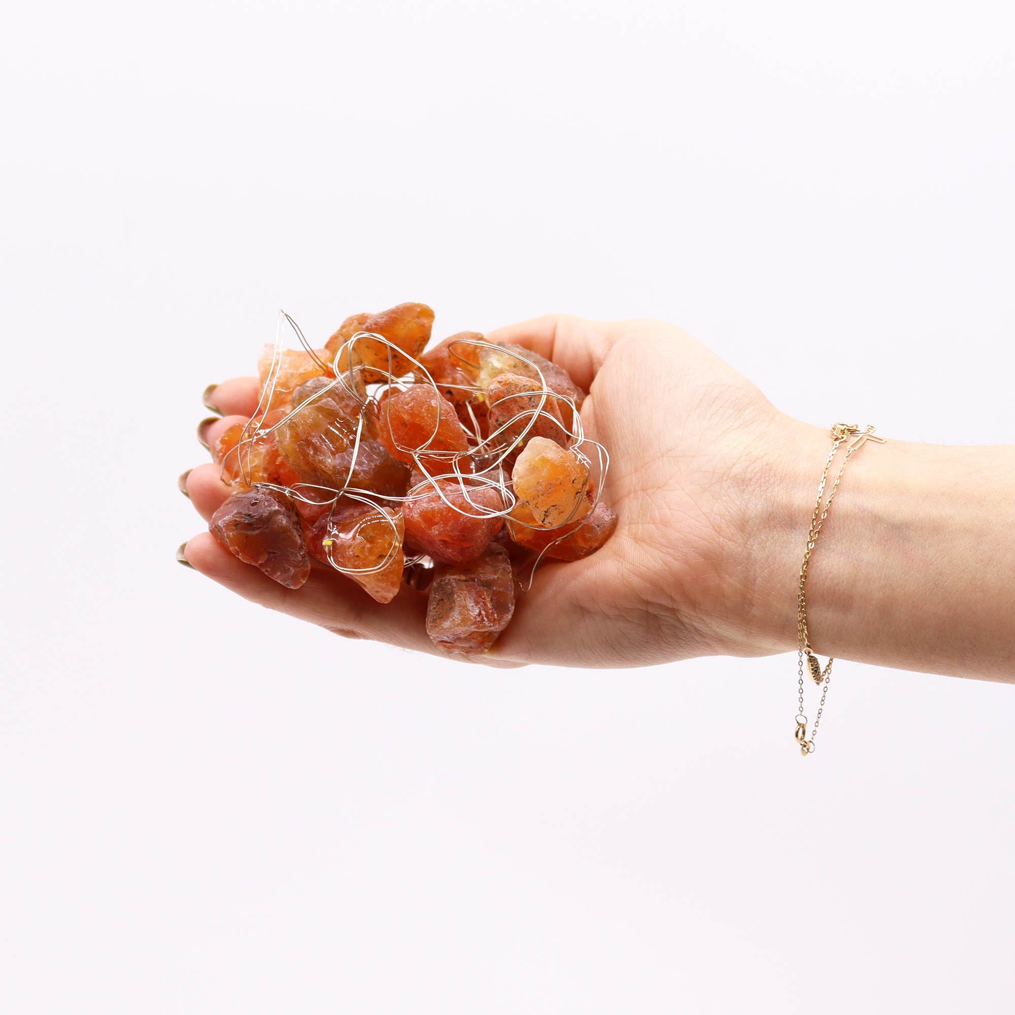 Gemstone Enchantment Lights - Orange Jade image 2