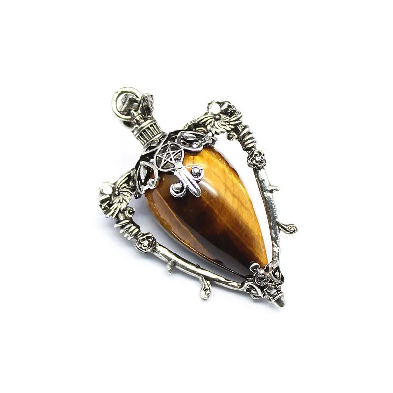 Agate Opal Water Droplets Pendant image 4