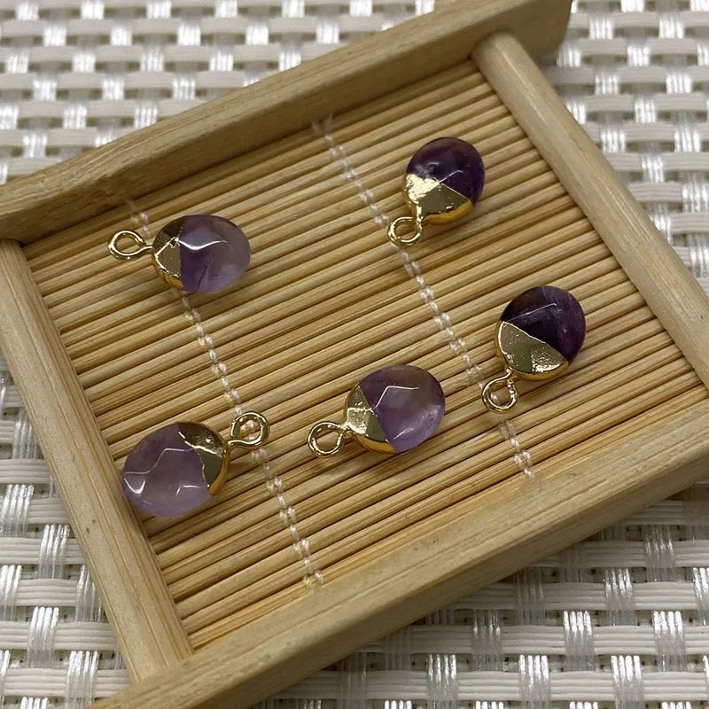 Natural Crystal Geometric Small Pendant image 3