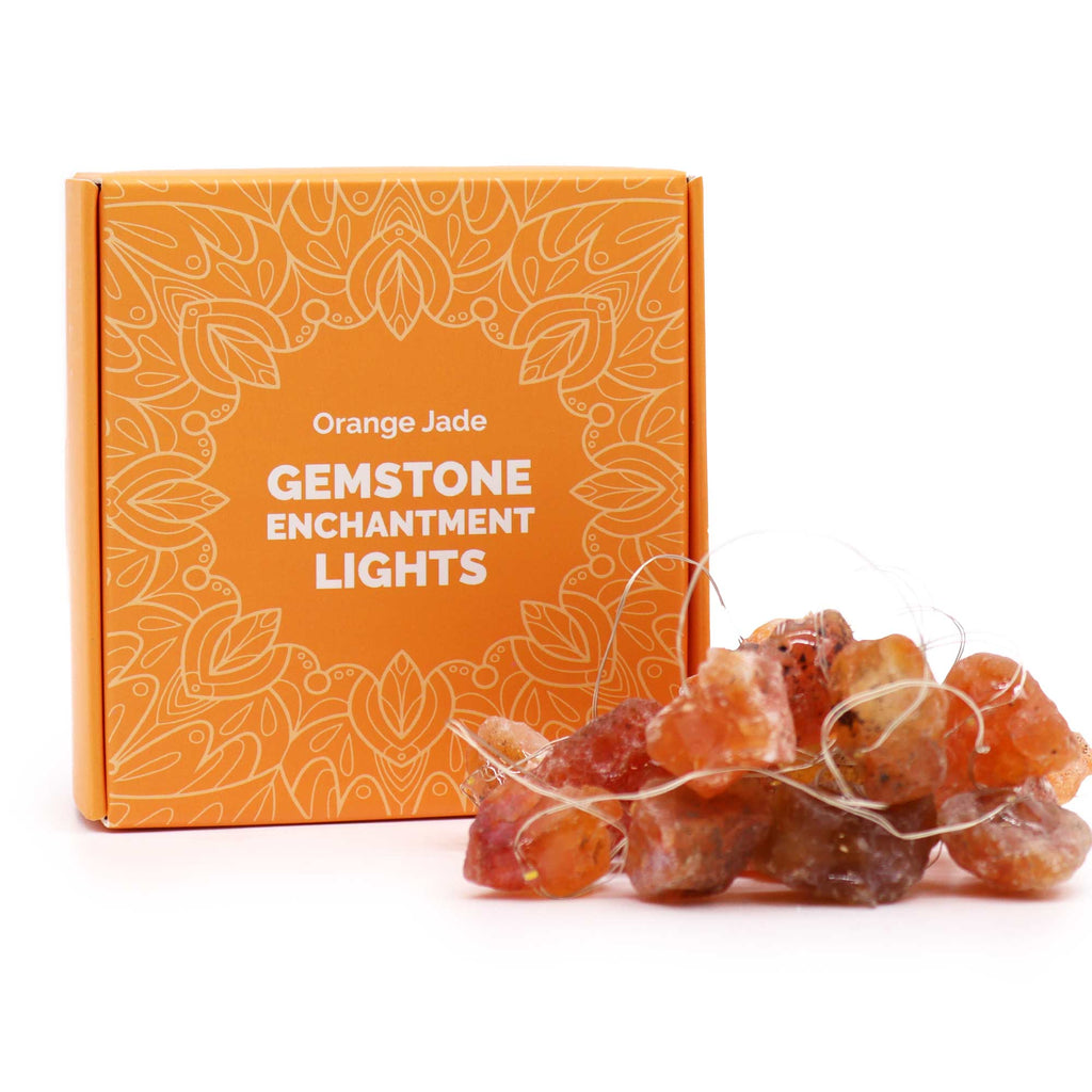Gemstone Enchantment Lights - Orange Jade image 0