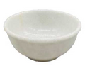 White Marble Bowl 4" image 0