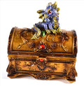 3" x 4 1/2" Dragon chest image 0