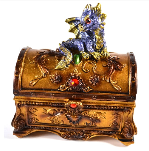 3" x 4 1/2" Dragon chest image 0