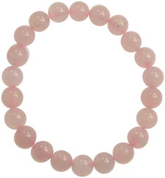 (11) - 8mm /Rose Quartz  Bracelet image 0