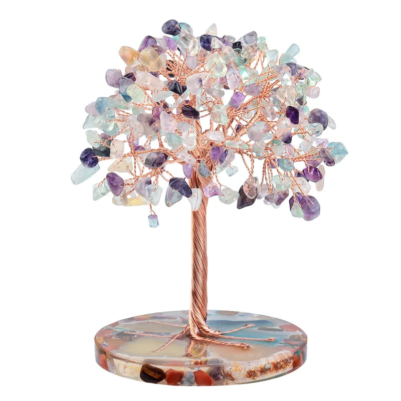 Crystal Natural Tree Agate Base image 6