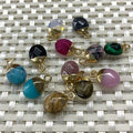 Natural Crystal Geometric Small Pendant image 0