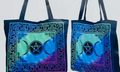 Triple Moon tote bag  15.7" x 17.7" image 0