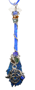 Magic Broom Medium Amulet Pendant Wand image 0