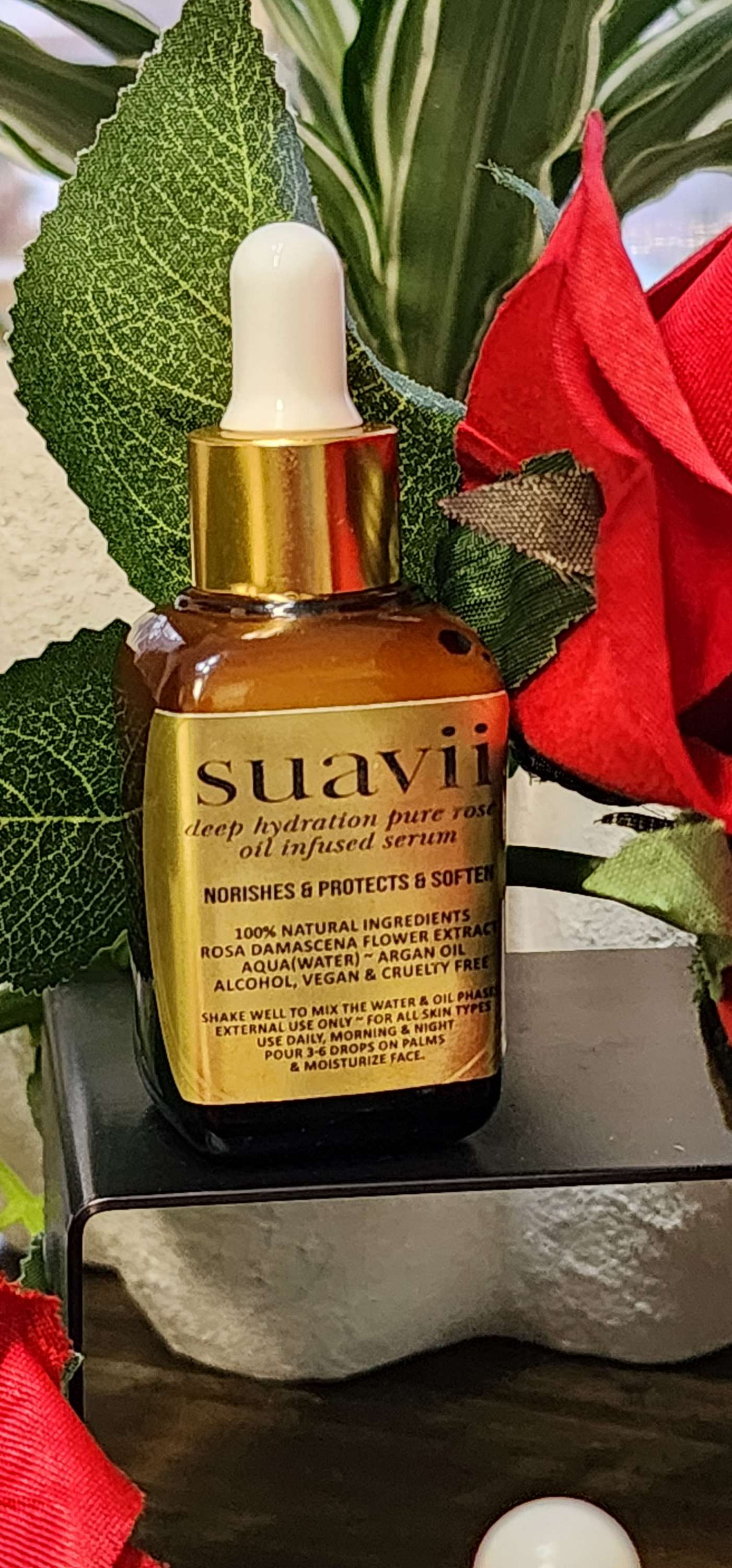 Suavii - Pure 100% Rose Oil Infused Serum image 0