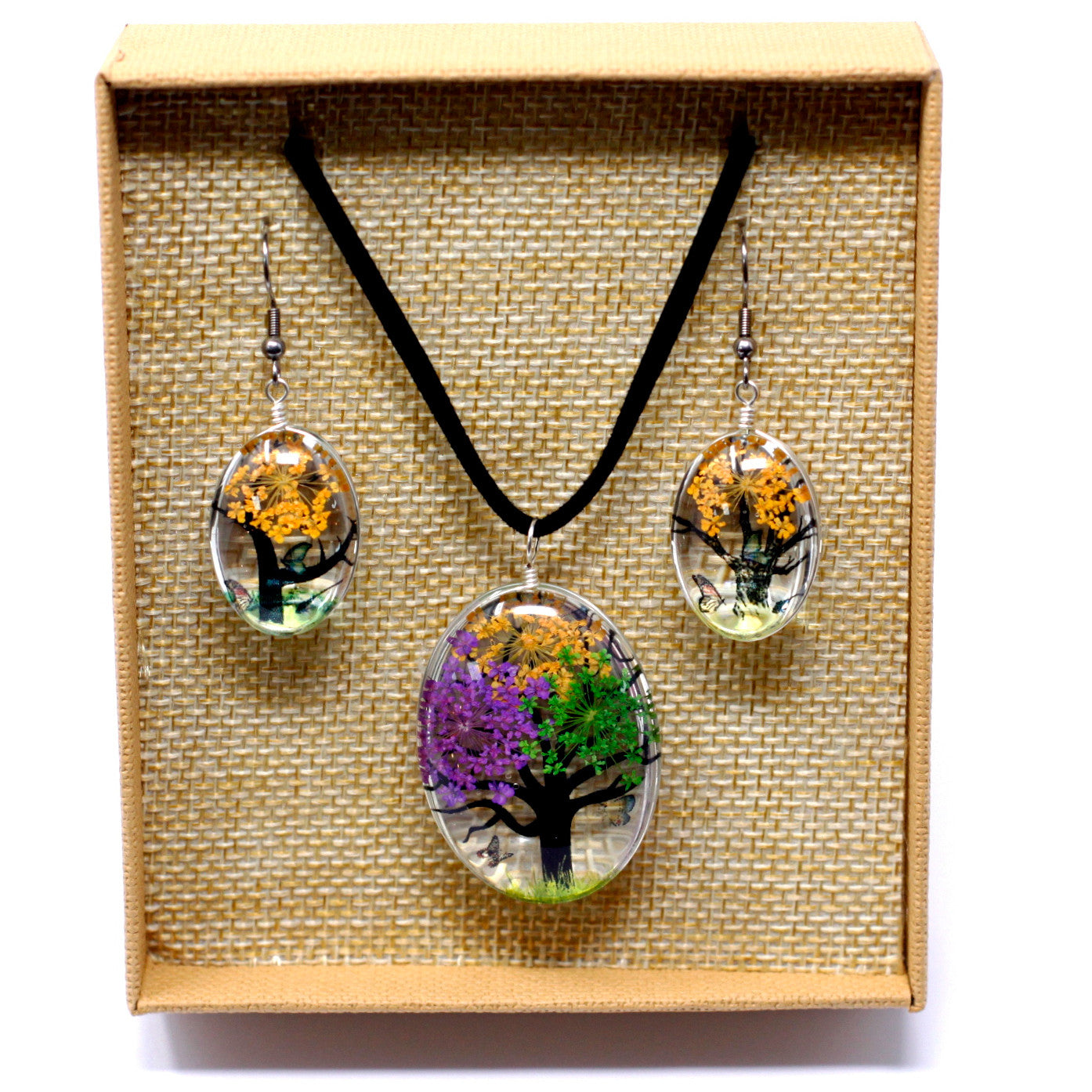 Pressed Flowers - Tree of Life set - Mixed Colours image 0