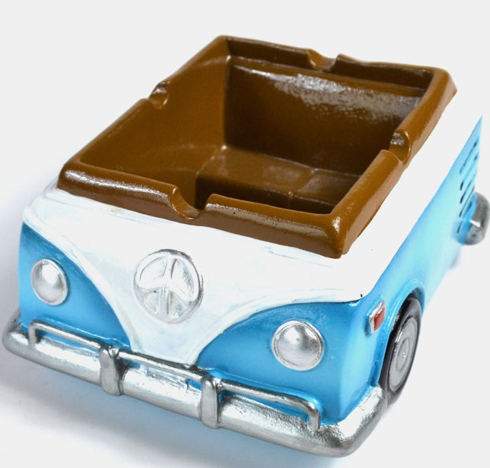 4" x 5" Retro Hippie Love Van ashtray image 0