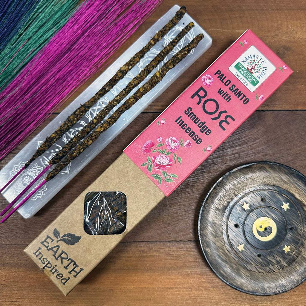Earth Inspired Smudge Incense - Rose image 0