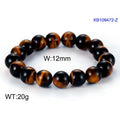 Tiger Eye Natural Bracelet 6-12mm image 0