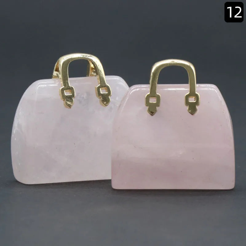 Crystal Gem Purse Bag Pendant image 5