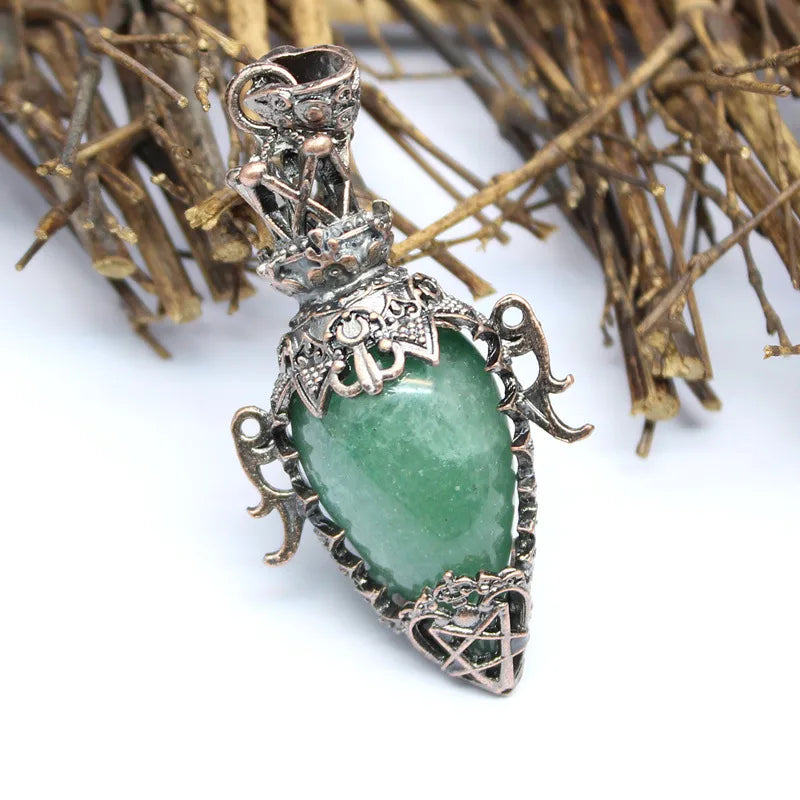 Natural Stone Geometric Pendant Jewelry Accessories image 6