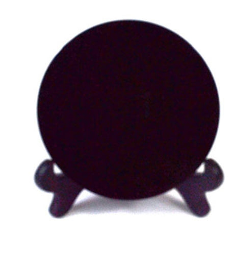 Obsidian Black Scrying Mirror 2-12"